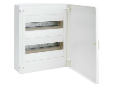 GOLF2 plastikinis virštinkinis skydelis VS212PD 2x12 mod. Hager (IP40)