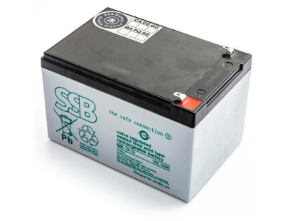 Akumuliatorius (AGM) SSB SBL (12Ah, 12V, F2, VRLA)