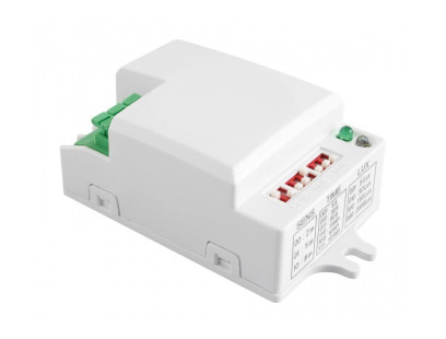 Mikrobanginis judesio jutiklis GTV AE-SRC812-MIN (500W, 360°, baltas, IP20)