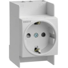 Modulinis kištukinis lizdas Hager SNS016 (16A, 250V, 2P+E)