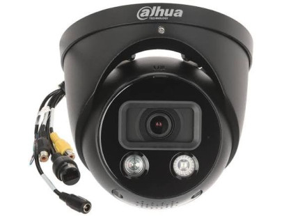IP kamera Dahua Dome IPC-HDW3549H-AS-PV 2.8mm (Juoda, 5MP, 97°, IR LED 50m, LED apšvietimas, integruotas garsiakalbis ir sirena, IP67) IP kamera Dahua Dome IPC-HDW3549H-AS-PV 2.8mm (Juoda, 5MP, 97°, IR LED 50m, LED apšvietimas, integruotas garsiakalbis ir sirena, IP67)