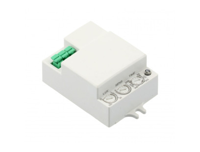 Mikrobanginis judesio jutiklis (500 W, 240 V, 360°, 1–8 m, IP20, baltas) GTV AE-SRC812-MIN2