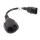 Maitinimo kabelis su lizdu IEC 320 C14-SCHUKO(F) (15 cm, 10A, 250VAC)