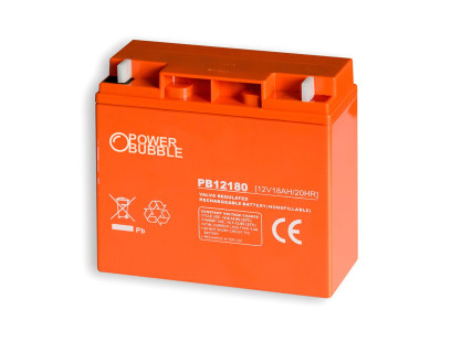 Akumuliatorius Power Bubble PB1218 (18Ah, 12V) Akumuliatorius Power Bubble PB1218 (18Ah, 12V)