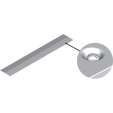 Kanalo dangtis PZDDP600/3 (1.5mm, L-3m) BAKS