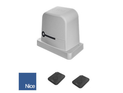 Komplektas slankiojantiems vartams Nice RO600KLTR30 (iki 600kg, ROBO600, 2 pulteliai)