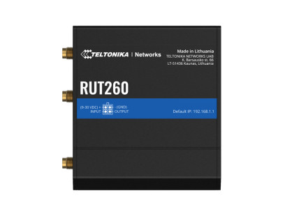 Maršrutizatorius Teltonika RUT260 LTE(4G) Maršrutizatorius Teltonika RUT260 LTE(4G)