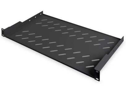 Stacionari lentyna 19" 1U L250 (juoda)