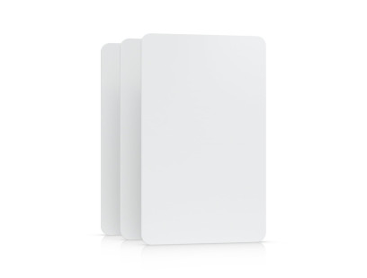 Praėjimo kontrolės kortelė Ubiquiti UA-CARD-W-10 (balta, NFC 13.56 MHz, 10 vnt.)