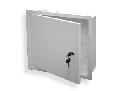 Komutacinė potinkinė dėžutė VKD0026 350x350x100 (balta)