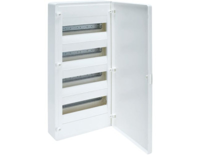 GOLF2 plastikinis virštinkinis skydelis VS412PD 4x12 mod. Hager (IP40)