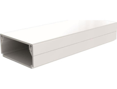 Kabelių lovelis Kopos LHD 20X10_HD (baltas, 20×10 mm, 2 m, su apsaugine plėvele)