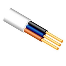 Maitinimo kabelis NKT VDYp/YDYp 3x1.5 (varinis, monolitas, PVC, baltas, 100m)